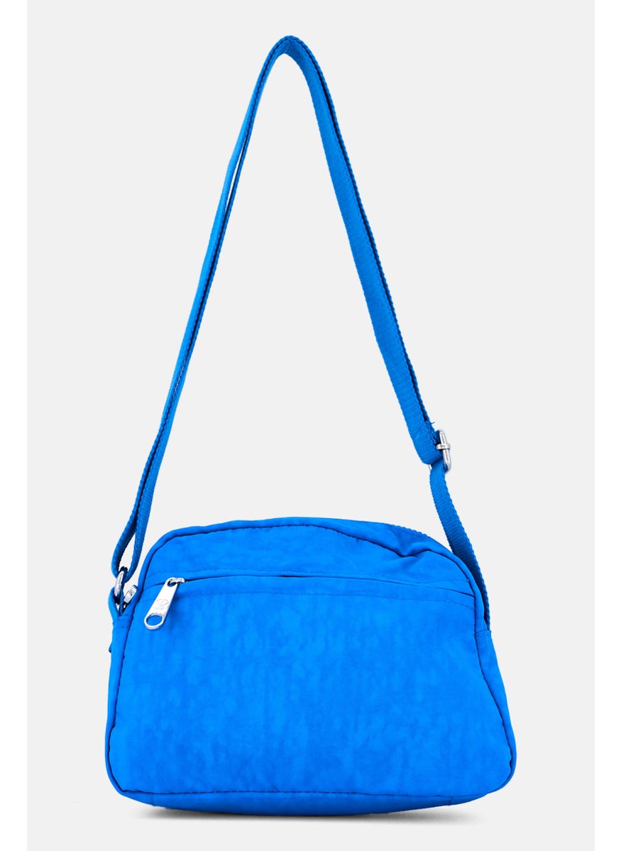 I Love Fashion Women Brand Logo Shoulder Bag 25 L x 16 H x 6 W cm, Blue  - Image 2