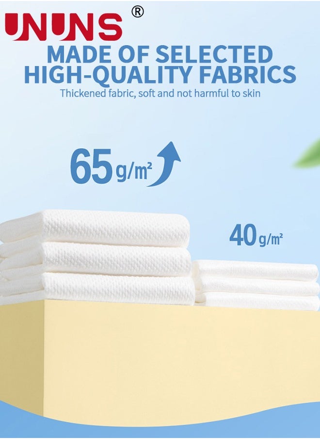 UNUNS Disposable Bath Towels,4PCS 70x140cm Large Compressed Towel With 8 Disposable Towels Tablets,Cotton Towel For Camping Sports Hiking  - Image 3