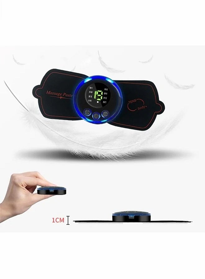 Loquat Mini Massager - Portable Electric Neck Massager Cervical Massage Stickers - Image 3