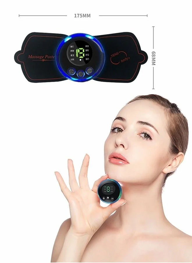 Loquat Mini Massager - Portable Electric Neck Massager Cervical Massage Stickers - Image 4