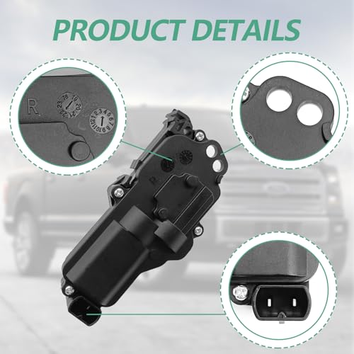 RBOKO Power Door Lock Actuator Left and Right Side Replacement Compatible with Ford F150 F250 F350 F450 Excursion Expedition Mustang & More, Door Lock Actuator Replaces# 6L3Z25218A43AA, 6L3Z25218A42AA - Image 2