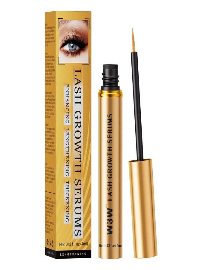 W3W Updated W3W Lash Serum for Eyelash Enhance, Eyelash Growth Serum, Gentle Formula for Longer, Fuller, and Thicker Lashes, 4ml - Image 1