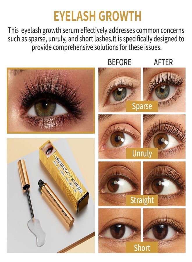 W3W Updated W3W Lash Serum for Eyelash Enhance, Eyelash Growth Serum, Gentle Formula for Longer, Fuller, and Thicker Lashes, 4ml - Image 2