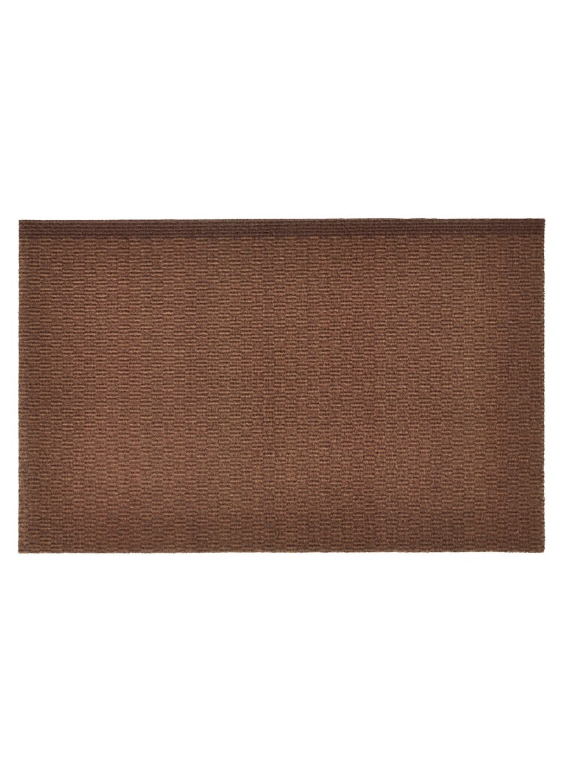 Door Mat, Indoor, Brown, 35x55 cm