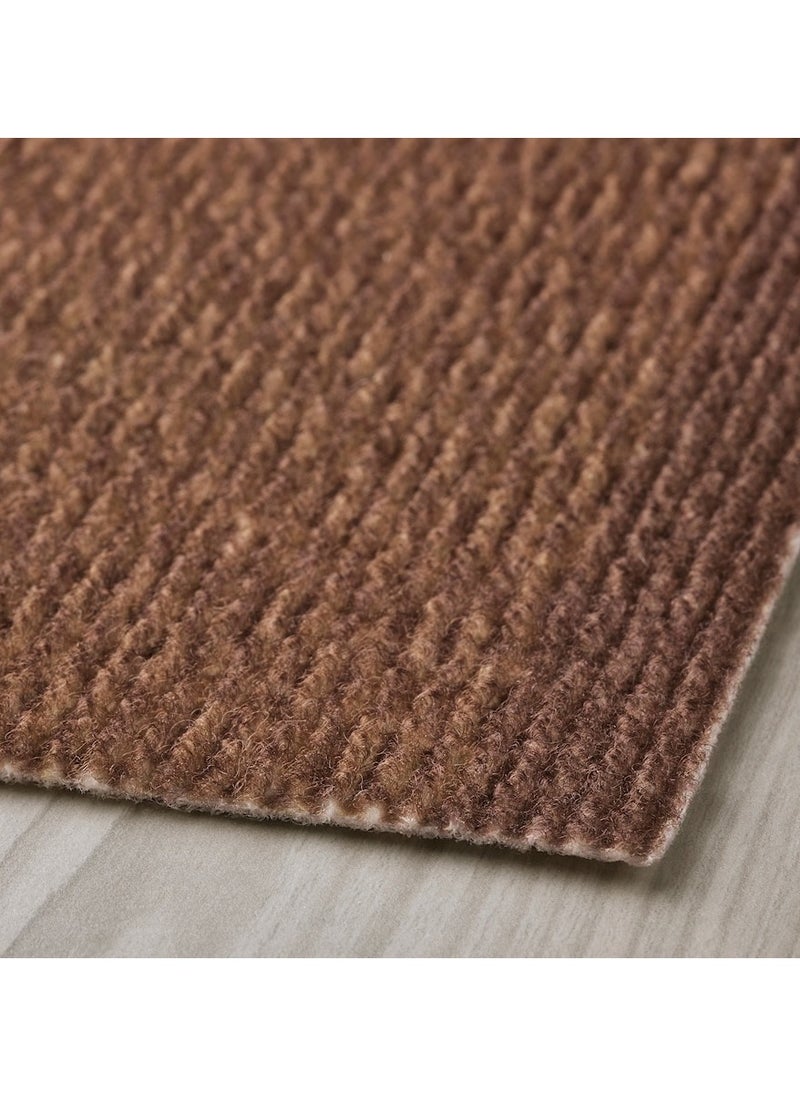 Door Mat, Indoor, Brown, 35x55 cm