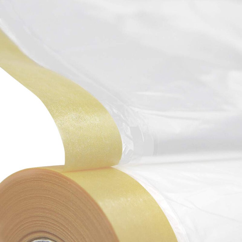 MyLifeUNIT Tape and Drape, Assorted Masking Paper for Automotive Painting Covering (66-Feet, 3 Sizes) - Image 4