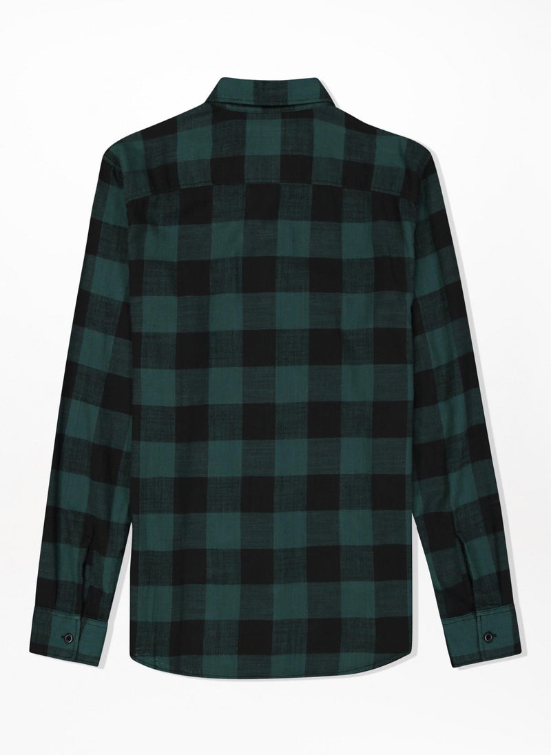 American Eagle Checked Regular Fit Shirt - Image 4