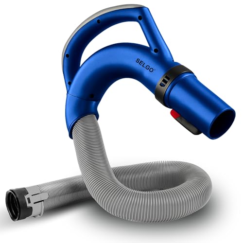 Selgo Upgraded Replacement Hose Handle - Premium Quality Shark OEM Vacuum Cleaner Hose Handle - Shark Navigator Rotator Lift-Away Upright for NV360 Series (Blue) - Image 1