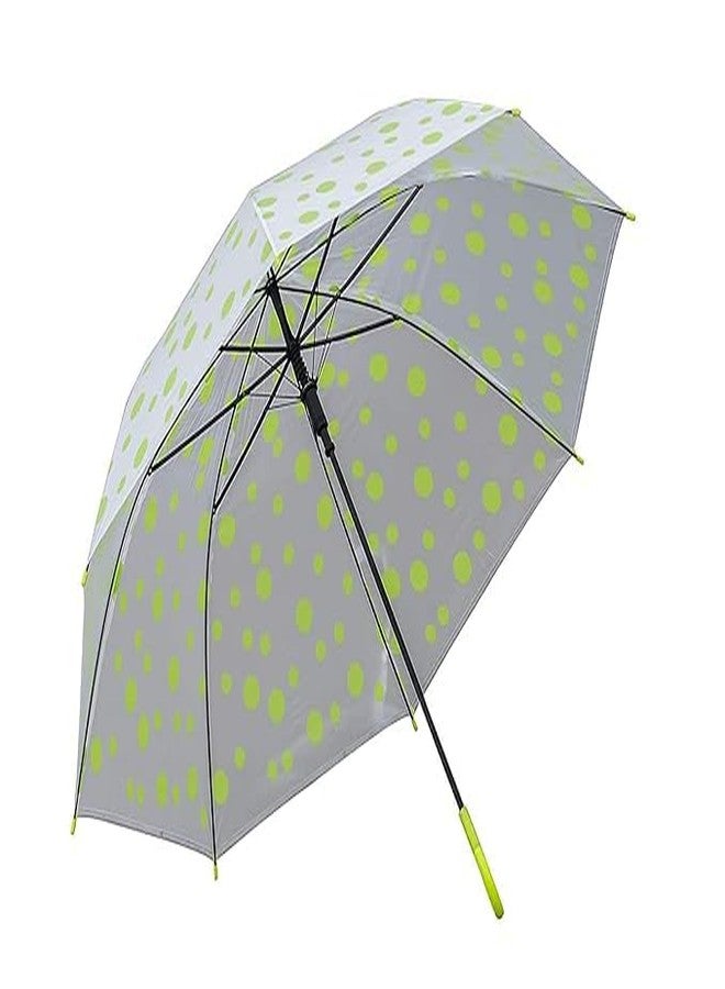RGKJAS Polka Dot Umbrella | Windproof, Waterproof & UV Protection | Lightweight, Foldable & Travel-Friendly | Double Layer Design | Long Handle | Multipurpose for Kids, Girl, Boys & Women - Multicolor - Image 1