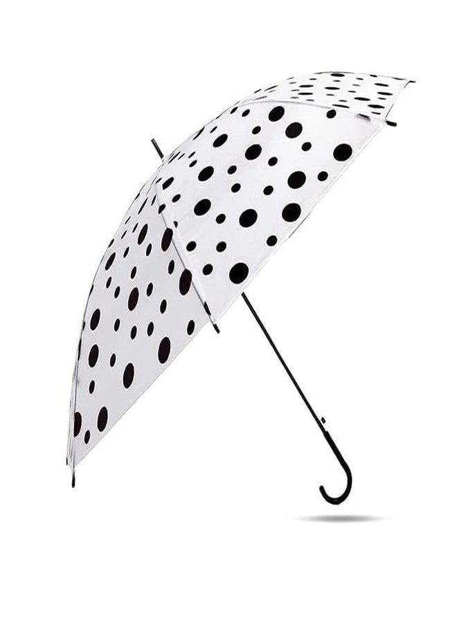 RGKJAS Polka Dot Umbrella | Windproof, Waterproof & UV Protection | Lightweight, Foldable & Travel-Friendly | Double Layer Design | Long Handle | Multipurpose for Kids, Girl, Boys & Women - Multicolor - Image 5