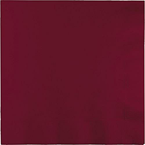 CREATIVE CONVERTING Burgundy Dinner Napkins, 25 Ct - Image 4