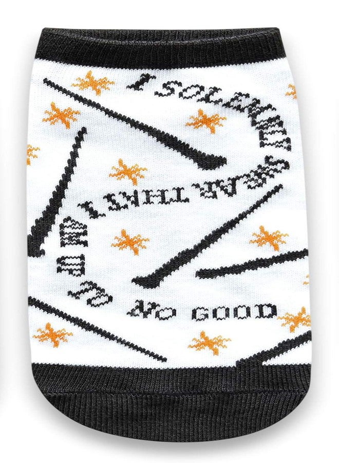 هاري بوتر جوارب هاري بوتر السحرية من زقاق دياجون، للأطفال والنساء، عبوة من 5 جوارب قصيرة، مقاسات من 4 إلى 10 - Image 5