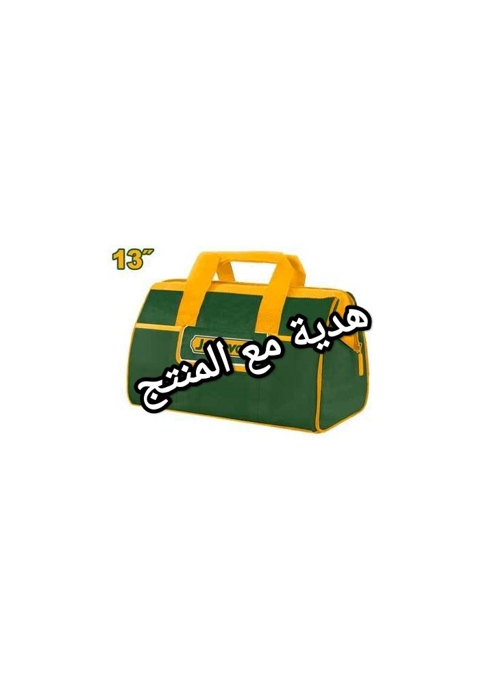 جاديفر  - دريل لقم شحن 20فولت مع 2 بطارية وشاحن فك وربط مقاس 1/2 بوصة + شنطة قماش 13 بوصة هدية - Image 1