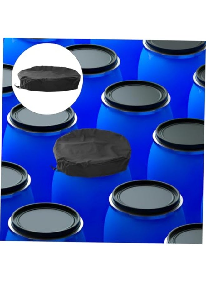 Bukela Sealed Bucket Top Cover - Outdoor Accessories Drawstring Rain Protector for Barrels and Water Tanks - Reusable Oxford Cloth Protective Cover - Image 3