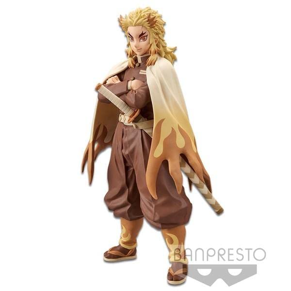 Banpresto Demon Slayer: Kimetsu no Yaiba Figure vol.11(A:KYOJURO RENGOKU), Multiple Colors (BP17027) - Image 4