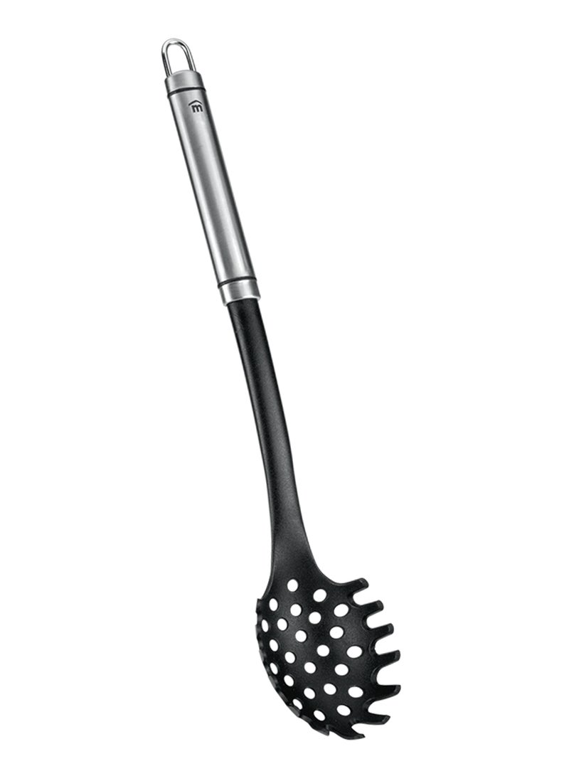 Metaltex Honor Spaghetti Server 33cm , Pasta Spoon with Stainless Steel Handle & Soft-Touch Grip, Durable Kitchen Utensil for Serving Spaghetti & Noodles