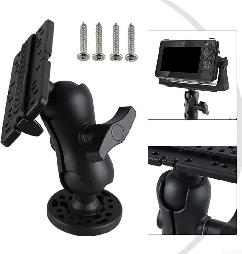Marine Fish Finder GPS Bracket 360 Degree Rotation Mount High Strength Nylon Stainless Steel - Image 4