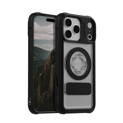 ROKFORM Crystal Case Compatible with iPhone 17 Pro Max Magnetic Cover Clear - Image 1