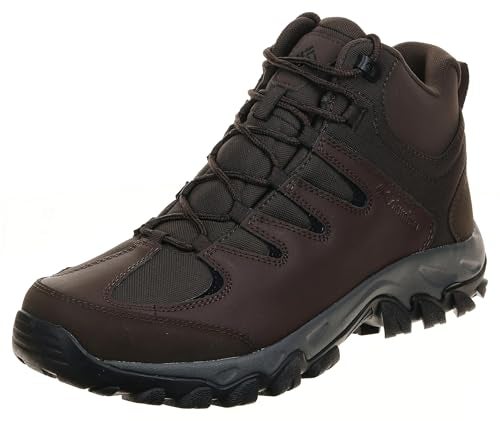 Columbia Men's Buxton Peak Mid II Hiking Shoe, Cordovan/Black, 10 Wide - Image 3
