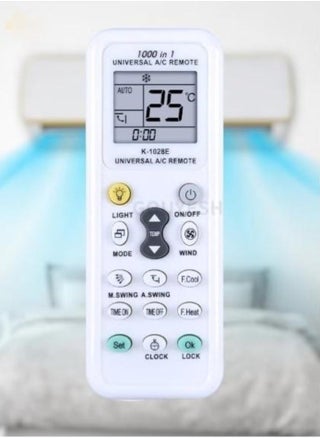 New Universal 1000 in 1 K-1028E Wireless Air Conditioner Remote Control – AC Digital LCD, Compatible with Multiple A/C Models, Reliable, Easy-to-Use, Wide Compatibility - pzsku/Z6345F95608FFFA7F411BZ/45/_/1739985817/91097e29-c7f2-4c41-9139-2bf0cbb3b3e0