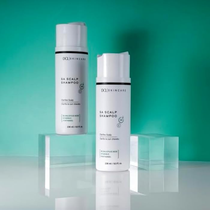 DCL Skincare SA Scalp Therapy Shampoo with Salicylic Acid for Itch & Flake Control, 8 Fl oz - Image 5