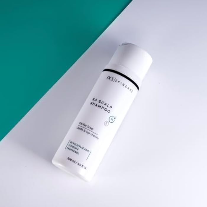 DCL Skincare SA Scalp Therapy Shampoo with Salicylic Acid for Itch & Flake Control, 8 Fl oz - Image 2