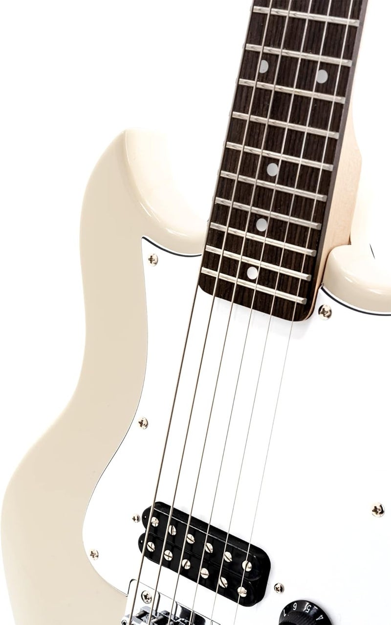 Vox SDC-1 Mini Electric Guitar - White - Image 5