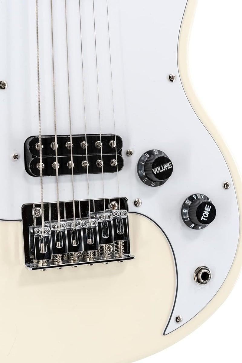 Vox SDC-1 Mini Electric Guitar - White - Image 4