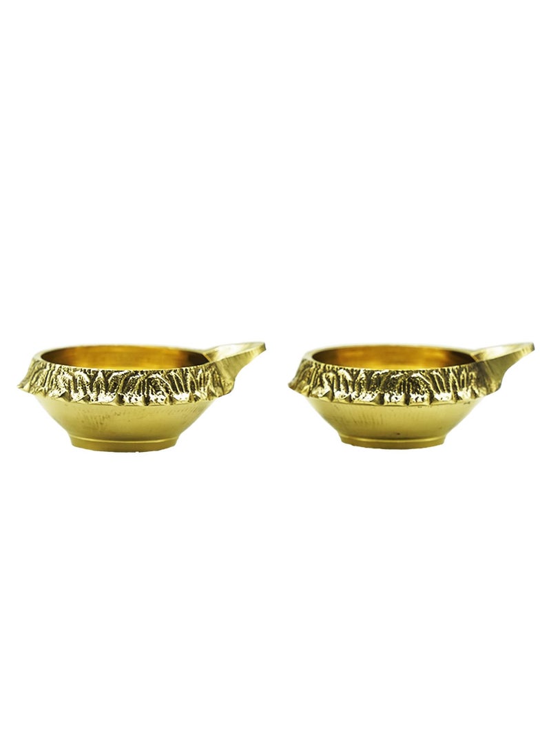 Dalvkot Dalvkot Brass Kuber Diyas Oil Lamps Set for Puja Room Decoration and Diwali Festival 2  - Image 4