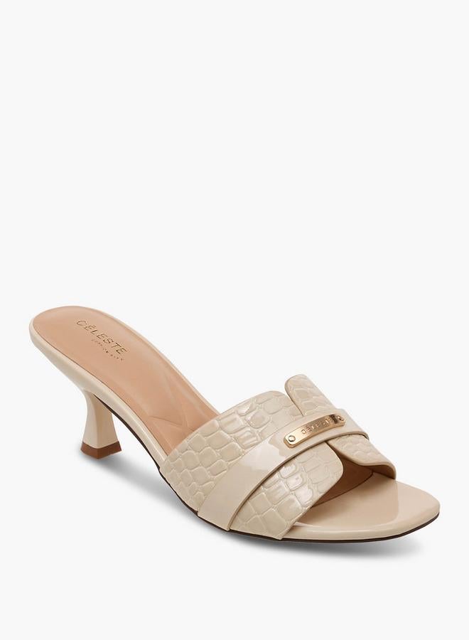 Celeste Women Kitten Heel Sandals - Image 1