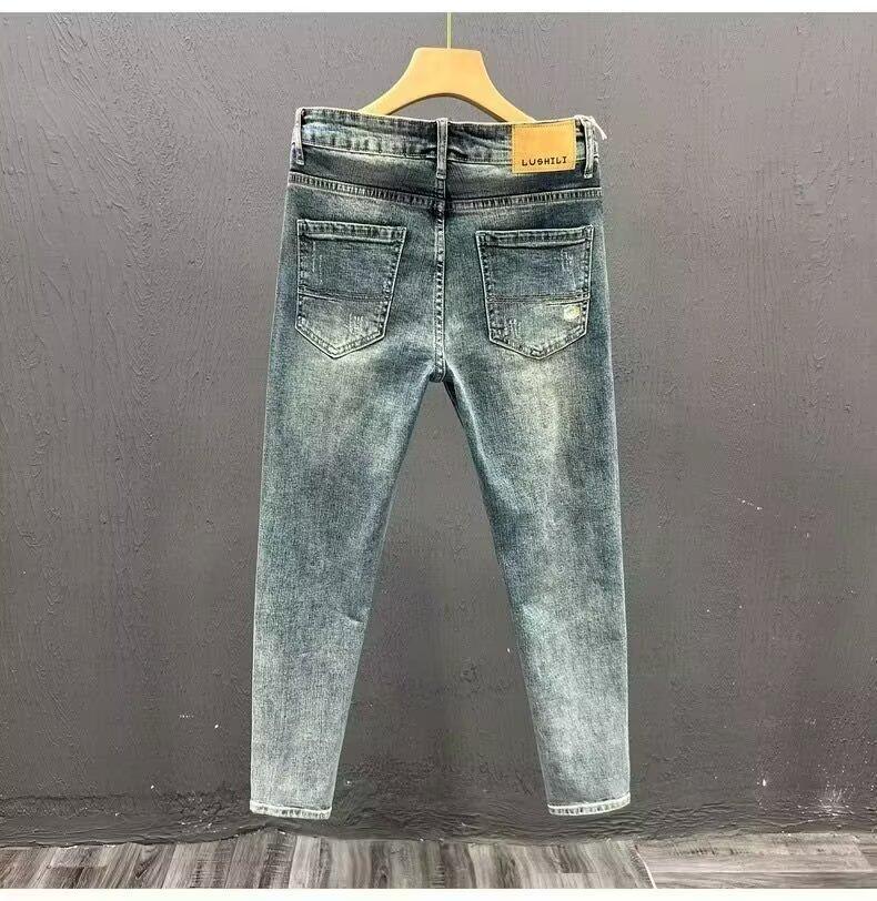 Unisex Classic Denim Jeans Loose Fit Daily Outdoor Wear - Image 4
