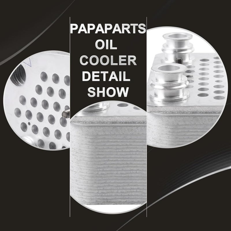 PAPAPARTS Engine Oil Cooler Kit for Ford Super Duty V8 6.0L - Image 3