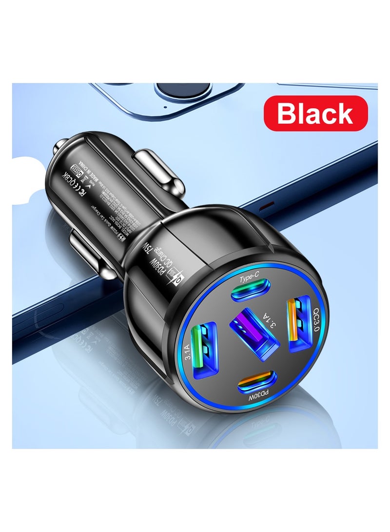 Car Phone Chargers Adapter Charger For Cars Car Charger Type C - Image 1