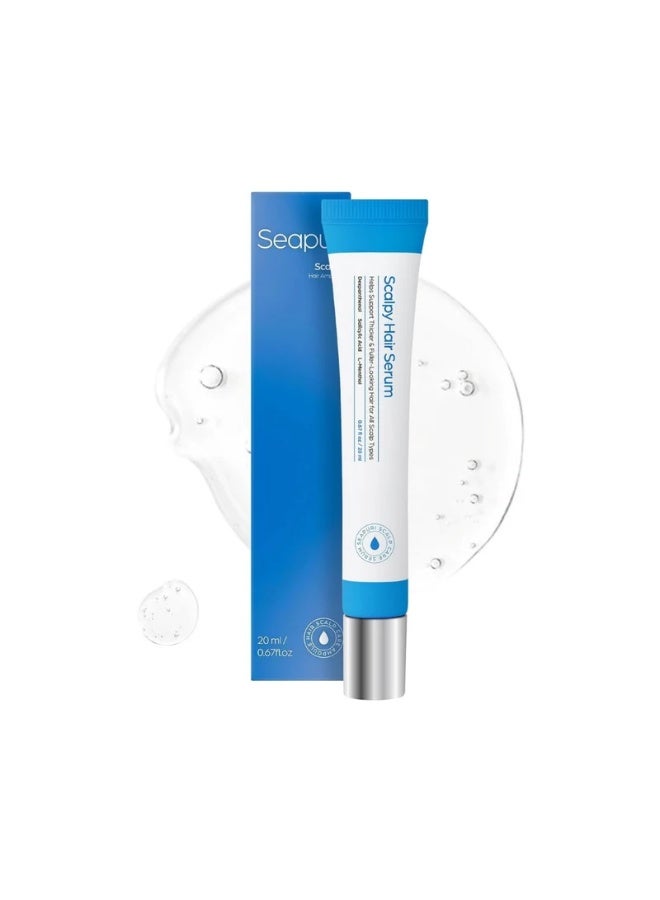 Seapuri 2-PACKS Topical Hair Growth Treatment with Scalphy Viral Effect for Hair Loss, Thinning and Retrieving Hairline,Scalp Massager with Cooling Roller Ball for Men and Women,Hair Regeneration 20g*2 - Image 2