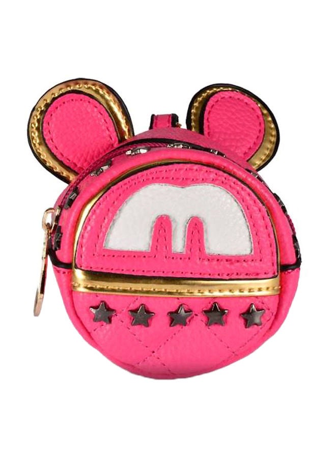 NIBEMINENT Mickey Backpack Shape Coin Pouch Wallet Keyholder Key Chain
