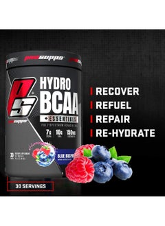 ProSupps HydroBCAA Essentials - Blue Raspberry - (30 Servings)  - Image 3