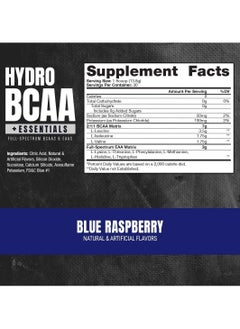 ProSupps HydroBCAA Essentials - Blue Raspberry - (30 Servings)  - Image 2