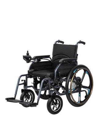 COOLBABY Portable Folding Electric Wheelchair, Lightweight Foldable Disabled Wheelchair (79 lbs) 24 Inch Magnesium Alloy Rear Wheel, 360° Joystick Electric Wheelchair All Terrain Electric Wheelchair - pzsku/Z6346DA92F41378C3F32DZ/45/_/1715859932/600b164a-b8ea-4184-bff7-71c2d6d1aea9