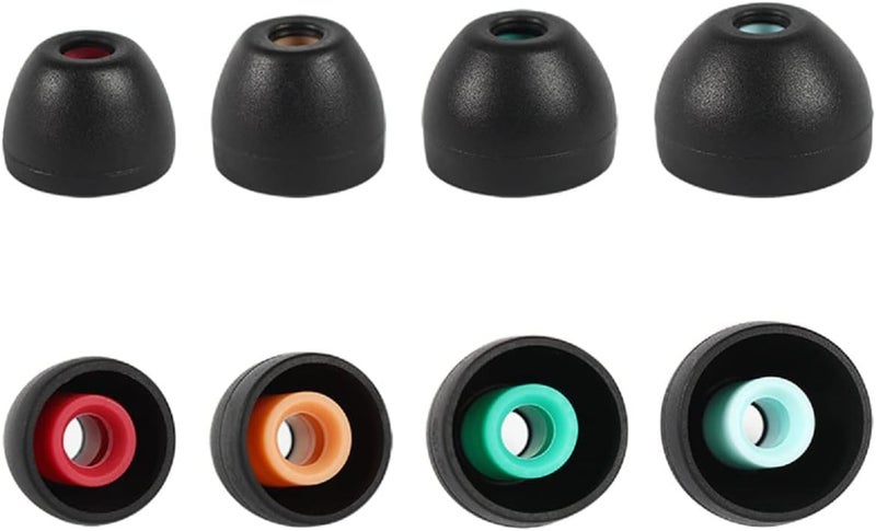 أطراف أذن لسماعات سوني WF-1000XM5/WF-1000XM4، مجموعة استبدال، 4 أزواج (أسود) - Image 1