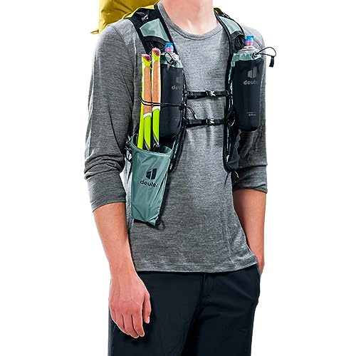 Deuter Vertrail 16L Alpine Backpack I Waterproof, Lightweight Hiking & Mountaineering Pack - Turmeric-Teal - Image 2