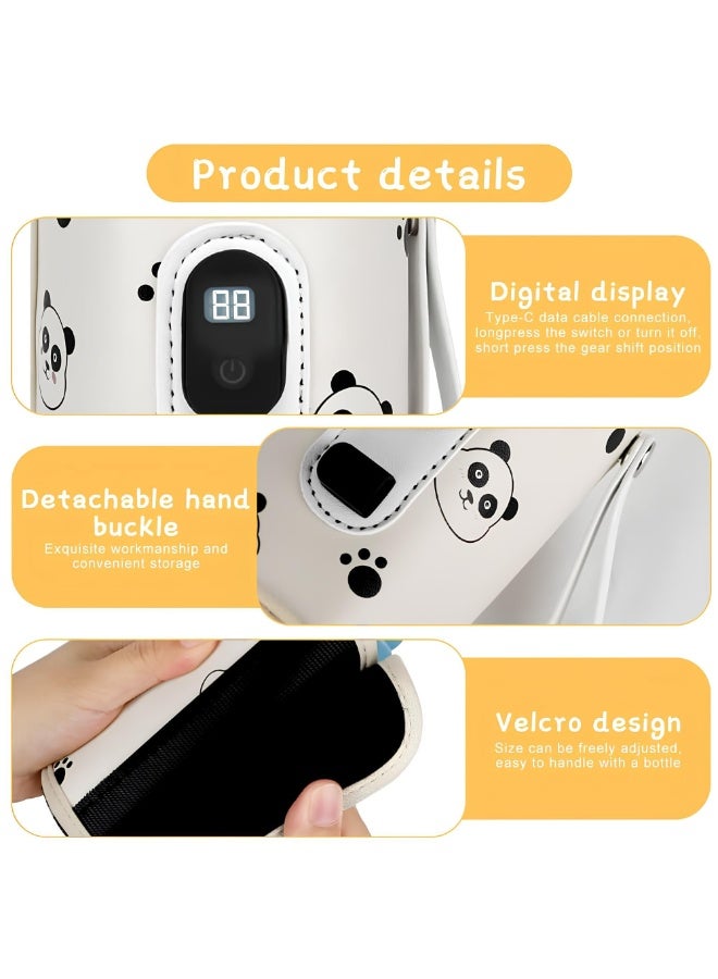 Milk Heater, Smart Digital Bottle Warmer with Precise Temperature Control and Auto Shut-Off, Portable Milk Heating Device for Car and Travel, Ideal for Breast Milk and Formula Feeding - Image 3
