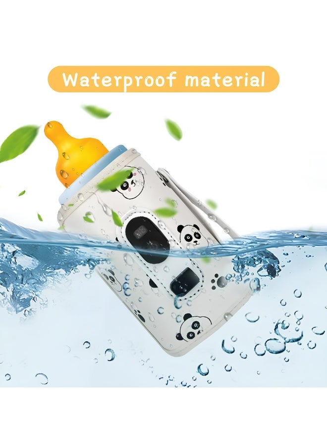 Milk Heater, Smart Digital Bottle Warmer with Precise Temperature Control and Auto Shut-Off, Portable Milk Heating Device for Car and Travel, Ideal for Breast Milk and Formula Feeding - Image 2