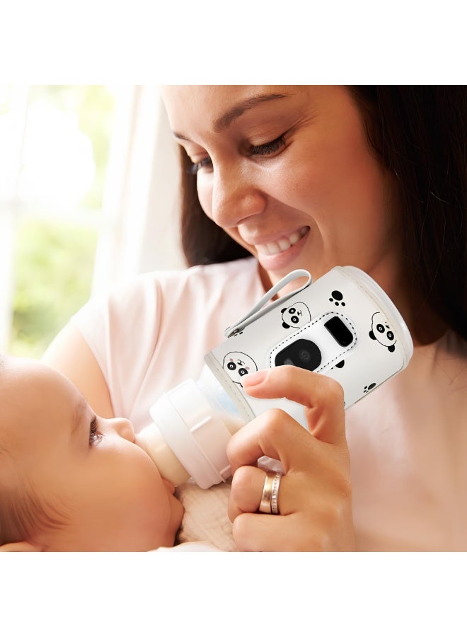 Milk Heater, Smart Digital Bottle Warmer with Precise Temperature Control and Auto Shut-Off, Portable Milk Heating Device for Car and Travel, Ideal for Breast Milk and Formula Feeding - Image 5