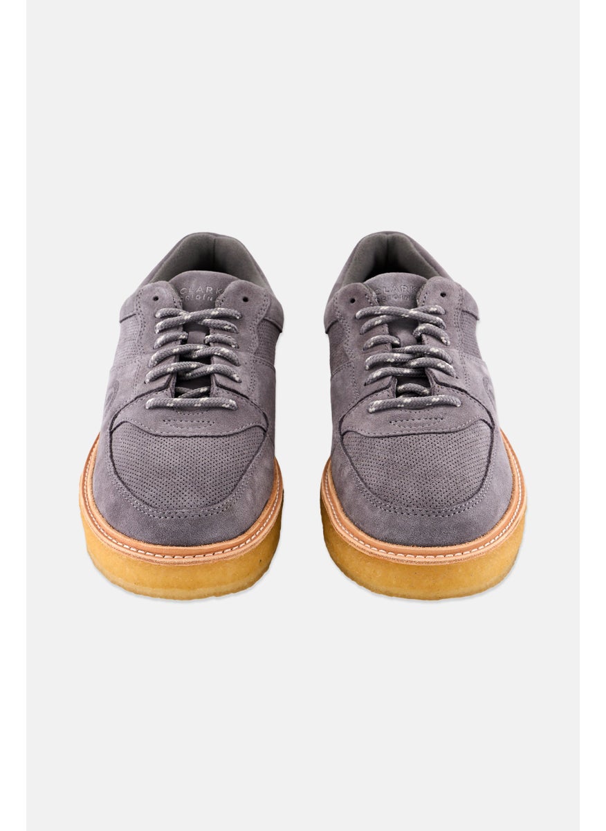 clarks Men Standard Sandford Lace Up Casual Shoes, Grey  - Image 4