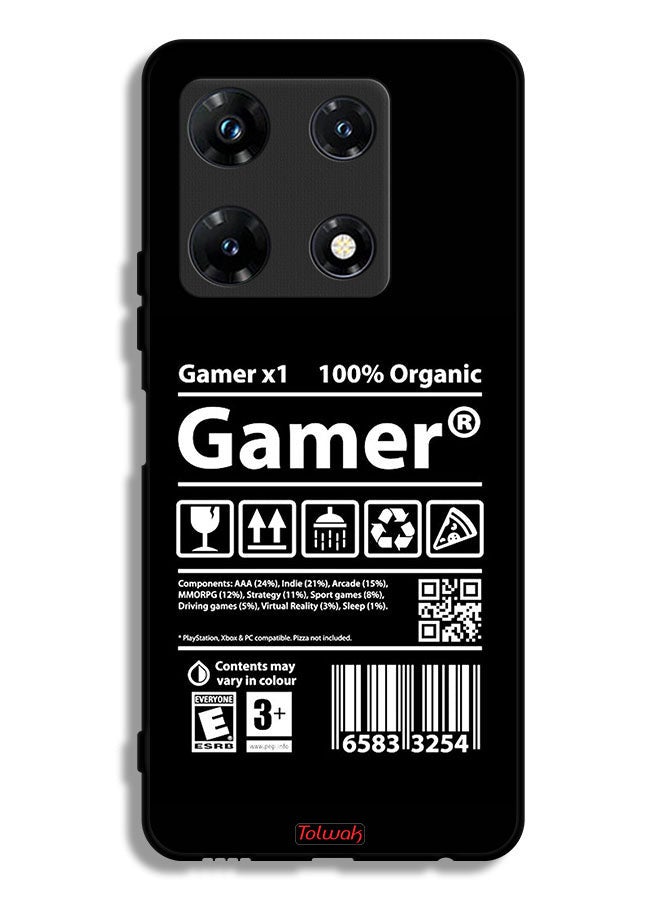 Tolwak Infinix Note 30 Pro Protective Case Cover Gamer Sticker - Image 1