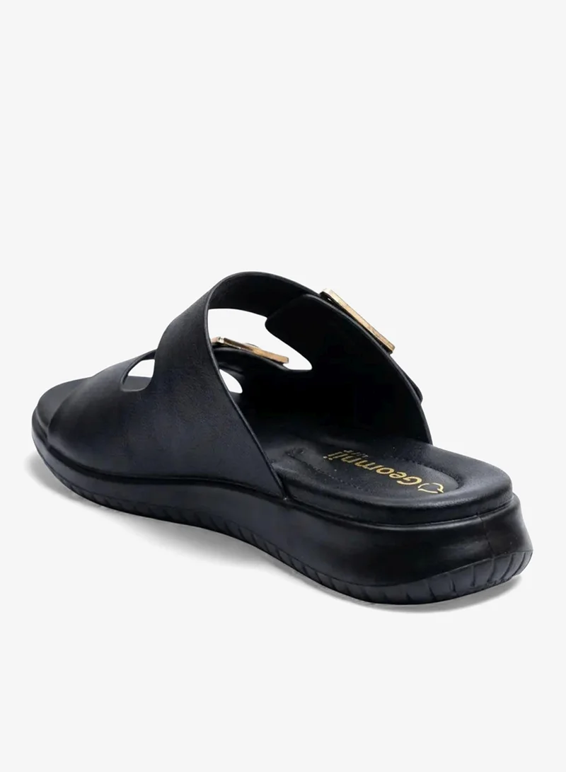 Geoomnii Black Women’s Sandals – Comfortable, Lightweight & Everyday Wear for Women | Best Price UAE