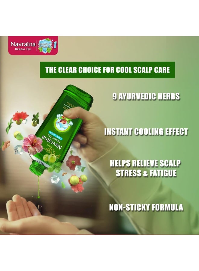 Himani Navratna Extra Thanda Oil – 300ml - Image 3