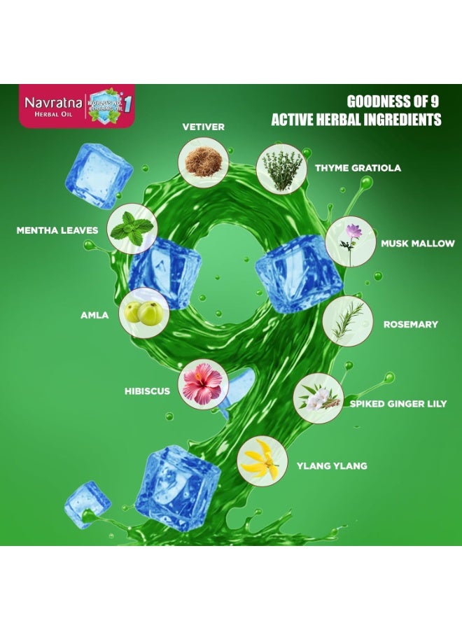 Himani Navratna Extra Thanda Oil – 300ml - Image 2