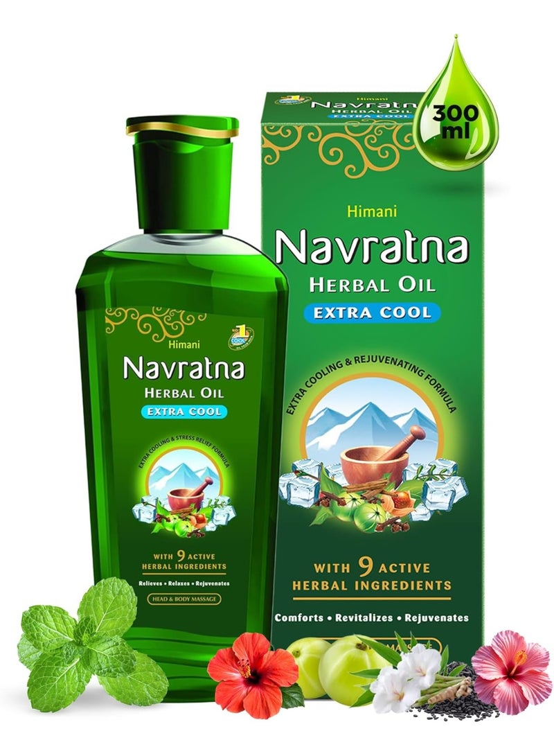 Himani Navratna Extra Thanda Oil – 300ml - Image 1