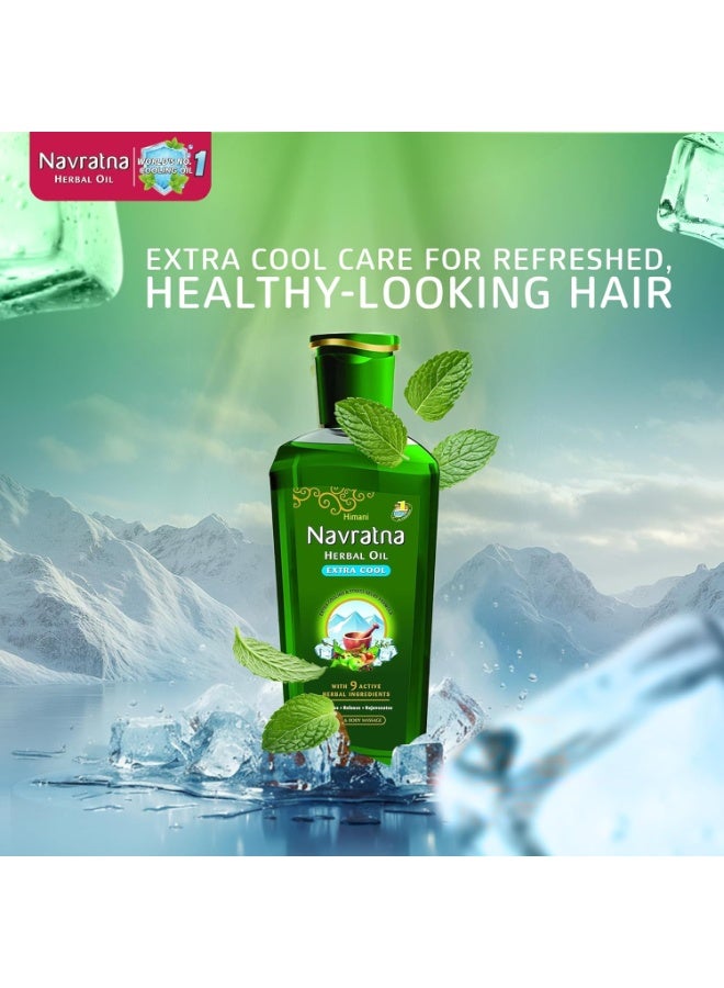 Himani Navratna Extra Thanda Oil – 300ml - Image 4